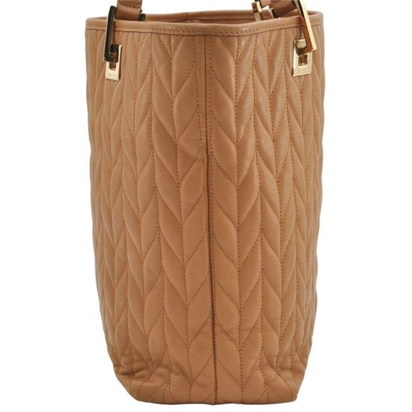 Gucci Camel Matelasse Leather Two Strap Tote with Bold Chrome - Picture 4 of 16